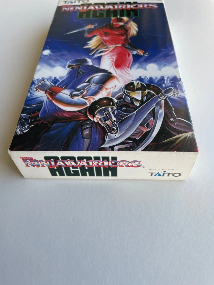 The Ninja Warriors Again 1994 Natsume Super Famicom Game - Image 2 of 4