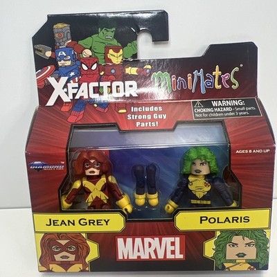 Marvel Minimates Series 78 X-Factor Jean Grey & Polaris- New- Sealed in Box