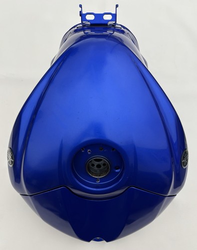 08-16 YAMAHA YZF-R6 FUEL TANK PETRO BLUE OEM YAMAHA R6