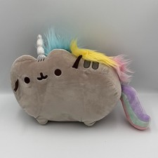Pusheen Pusheenicorn Rainbow Cat 13" Stuffed Animal Plush USA Seller Gund