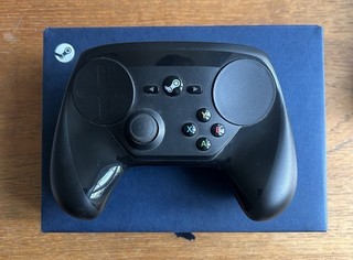 Steam Wireless Controller Dual Trackpads Black