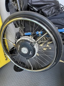 Yamaha Sunrise Quickie Navione 24" Power Assist Xtender Wheelchair battery