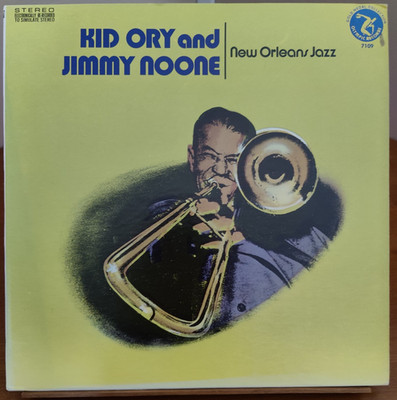 New Orleans Jazz - Kid Ory & Jimmy Noone (LP 1975 Olympic Records) OL-7109