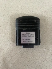 Original Xbox Memory Unit Card X08-25319 8MG Old Xbox