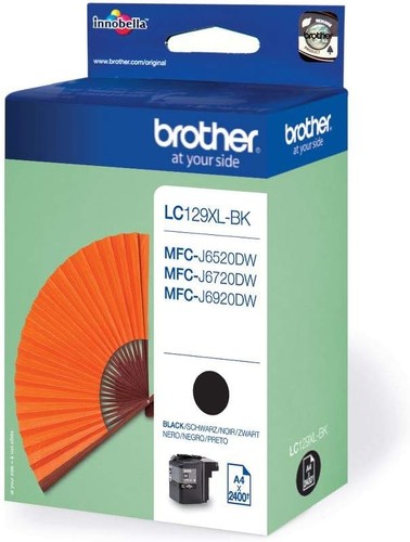 Brother LC-129XLBK Inkjet Cartridge, Black, Single Pack, Super High Yield, Inclu - Afbeelding 5 van 8