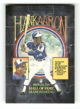 1986 Donruss Box Set Puzzle Hank Aaron NMMT or better BXCP57