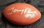 Jerry Rice Autographed Football **JSA**