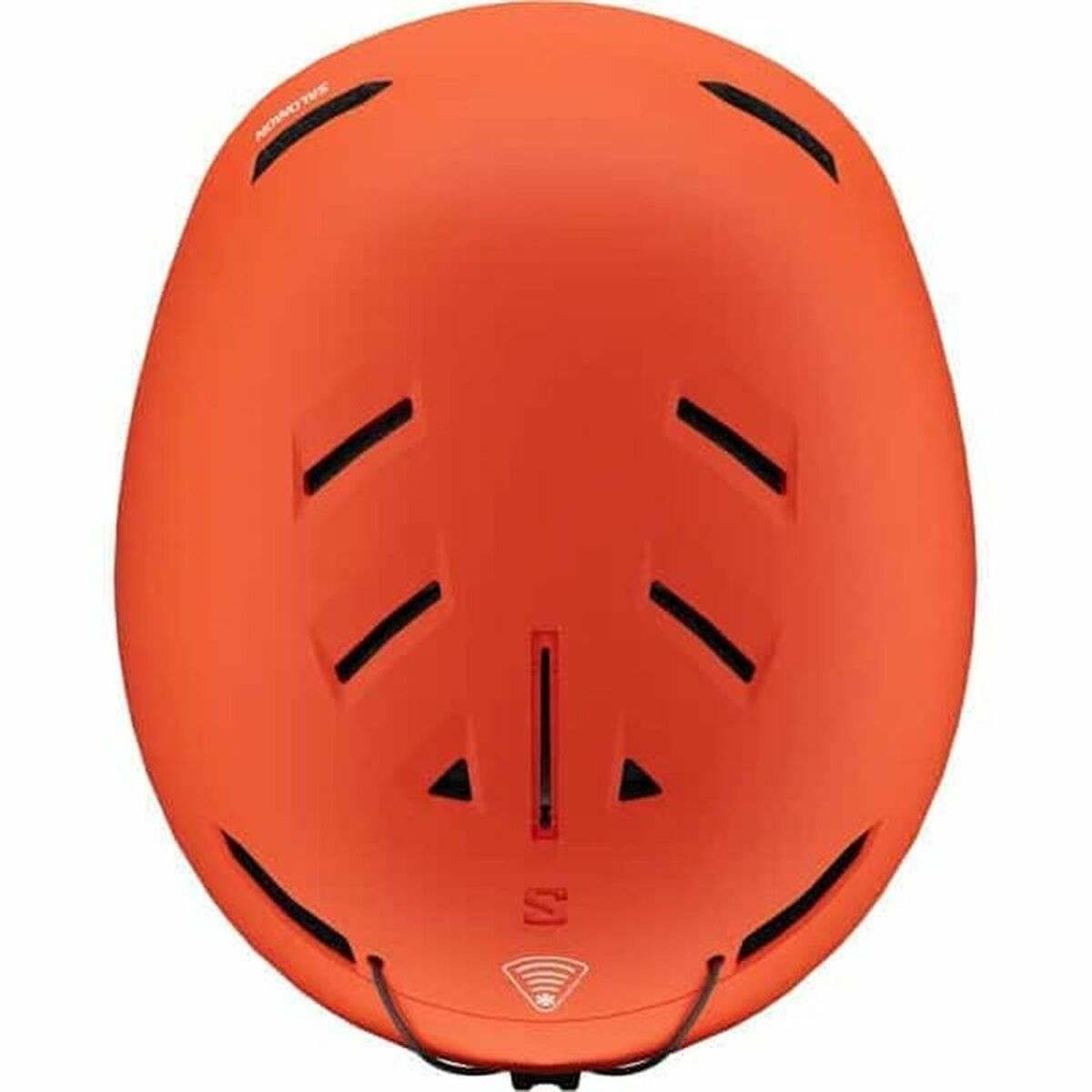 Casco da sci Salomon rosso per bambini unisex