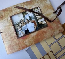 DIY Scrapbook Photo Album, Family Adventures  Memories