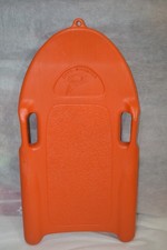 Vintage Orange Ziffco Ziffy Whomper Sled Orange Plastic Toboggan VGUC