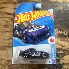 Hot Wheels 2026 Case C Mazda RX-7 Purple HW J-Imports - Long Card 61/250