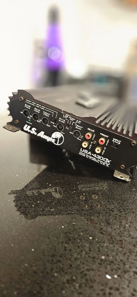 Vtg Pre buyout US amps amplifier 4 Channel Usa4300x Tested WORKING CLEAN - Image 4 of 4