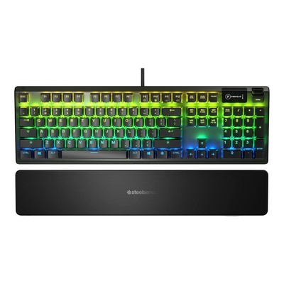 USB Apex 5 Hybrid Mechanical Gaming Keyboard   Per-Key RGB Illumination   Air...