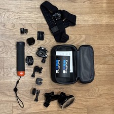Assorted GoPro Accessories Compatible With Various Models With Case Lot of 10