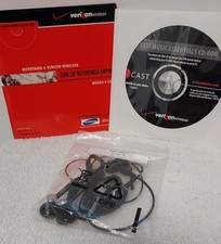 Verizon Motorola Razr How To CD-ROM Manual Guide Earphones Lot Vtg NO PHONE