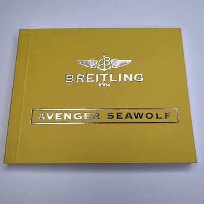 BREITLING AVENGER SEAWOLF WATCH MANUAL BOOKLET B100.1203.2,5