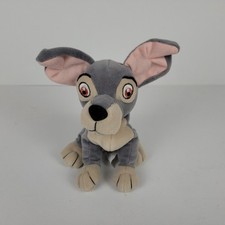 Disney Vintage Plush Lady And The Tramp Small Bean Bag Dog Collectible 7  