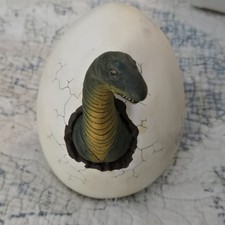 Hatching Dinosaur Egg Figurine Toy - Realistic Long Neck Dino Xochipilli Mexico