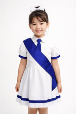 Youth Twill Patch Sash Open at the Bottom Adjustable