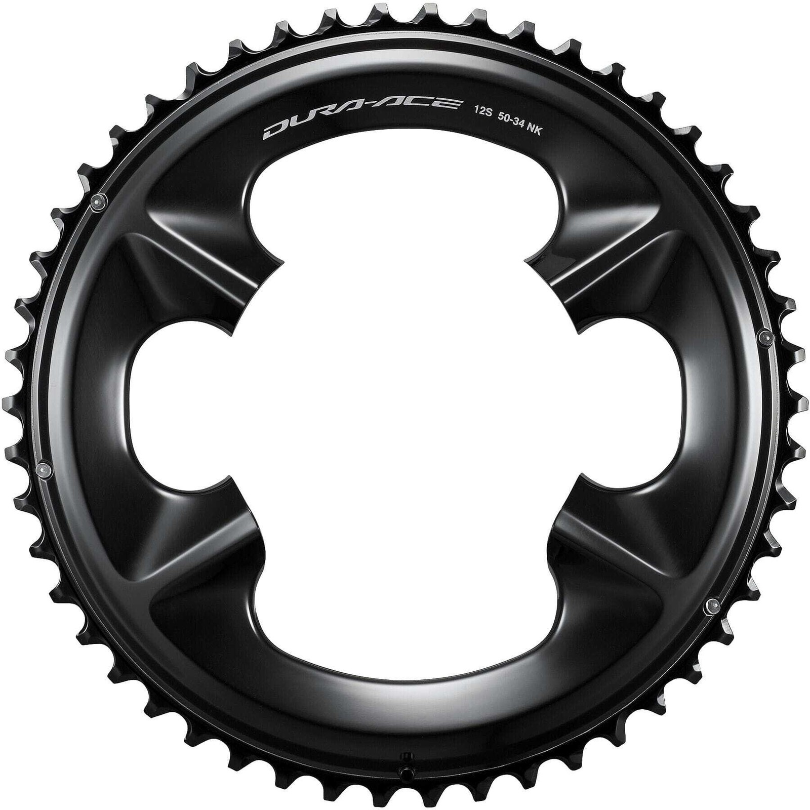 Shimano Dura-Ace FC-R9200 Dura Ace 12 speed outer chainring, 50T-NK for 50/34T
