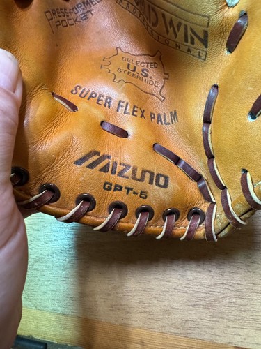 Mizuno Vintage World Win GPT-5 Baseball Glove Used, USA, FREE daily quikSHIP!! - Picture 10 of 10