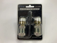 Automann 177.71468P Air Brake Hose Repair Kit 1/2" NPT For 3/8" ID Rubber Hose