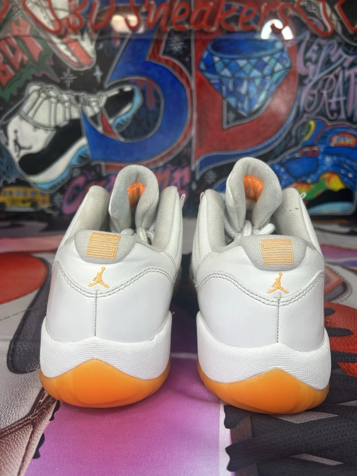 Jordan 11 ретро низкие цитрусовые (2015) (GS) размер 8Y - Изображение 3 из 4