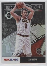 2019-20 Panini NBA Hoops Premium Stock Lights Camera Action Holo Kevin Love 06n6