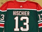 Nico Hischier Signed Autograph New Jersey Devils NHL Hockey Jersey Switzerland
