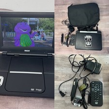 RCA DRC6309 Portable 9 inch DVD Video Player With Case, Remote, and Power Cable