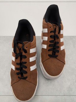 adidas Campus Vulc Brown Suede Sneakers Men's Size 8.5