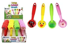 Diamond Visions 11-1566 Long Animal Scrub Brush MultiPack in Assorted Animals...