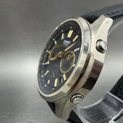 Casio Lineage LIW-M610TDS Watch Men 42mm Black Dial Titanium Date