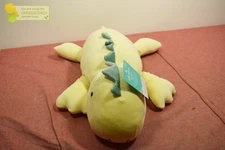 Pillowfort Dinosaur Weighted Plush Kids' Throw Pillow Yellow##