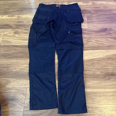 Tuff Stuff Herren Arbeitskleidung Hose blau Größe W34 L32,5