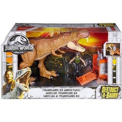 tyrannosaurus rex ambush playset