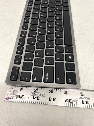 Dell Wireless Keyboard Mouse Combo KM7321W + Dongle + Wrist Rest - Picture 15 of 17