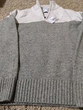 SONOMA New 1/4 Zip SuperSoft Sweaters SMALL Men's Business Casual VARIOUS COLORS