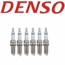 Set of 6 DENSO IRIDIUM POWER IKH20-5344 Spark Plugs For BMW NEW SHIPPING