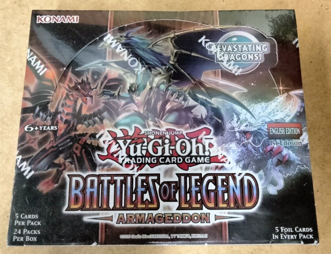 遊戯王 英語 北米Battles of Legend Armageddon 6箱 コナミデジタル