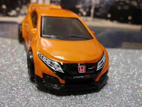 2025 Hot Wheels '16 HONDA CIVIC TYPE-R☆orange☆Multi Pack Exclusive☆LOOSE - Picture 3 of 5