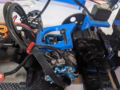Custom Works Fan and esc switch mount combo - Picture 2 of 6