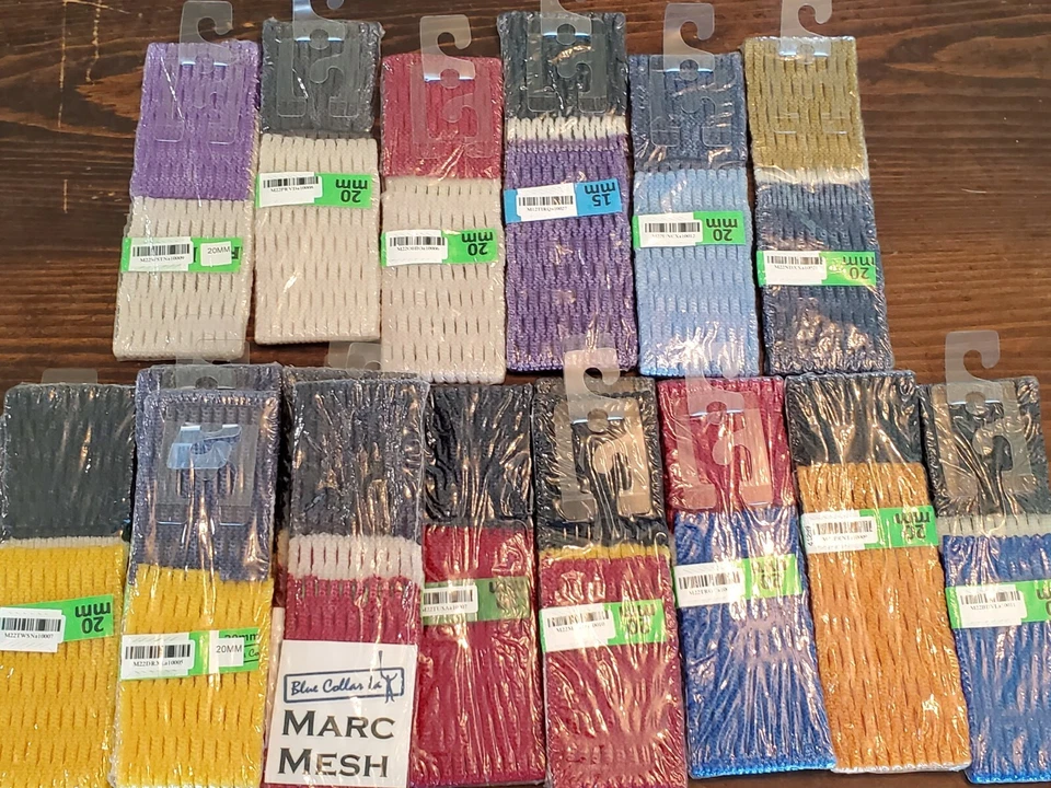 NEW Blue Collar Lax Marc Mesh Waxed Lacrosse Mesh, 10D 20mm - Image 2 of 4