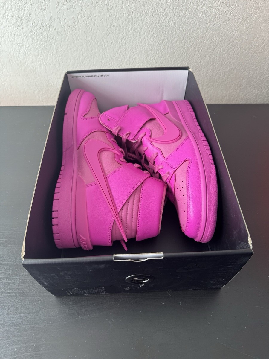 AMBUSH x Nike Dunk High 'Cosmic Fuchsia' CU7544-600 Men's 11.5 No