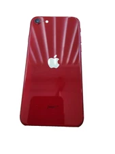 Apple iPhone SE 3 2022 Red Rear Back Case Frame Good Glass Grade A W/ Parts