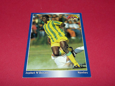 107 - JAPHET N'doram - Panini Superfoot 1998/99 EUR 1,00 - FR