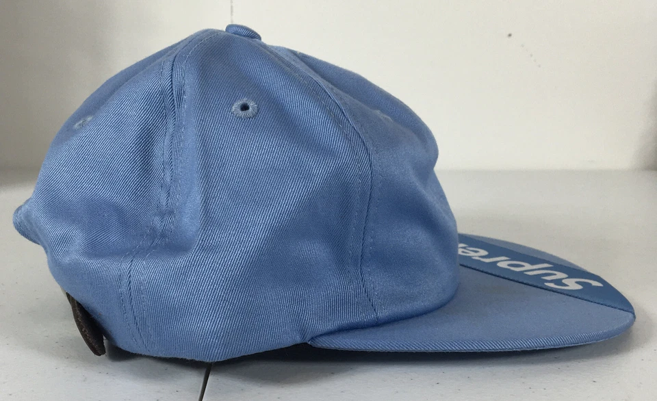 100% AUTÉNTICO - Totalmente Nuevo - AZUL CLARO - ETIQUETA VISERA SUPREMA 6 Paneles Foto 4 de 4