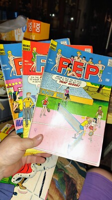 Vintage Archies Comics series PEP #245 #247 #248