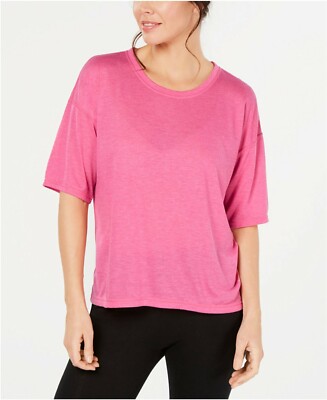 Calvin Klein Performance Split-Back T-Shirt, Pink M $39 - Main Image