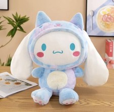 Hello Kitty Cinnamoroll Plush figure Pillow Kawaii Anime Plush backpack